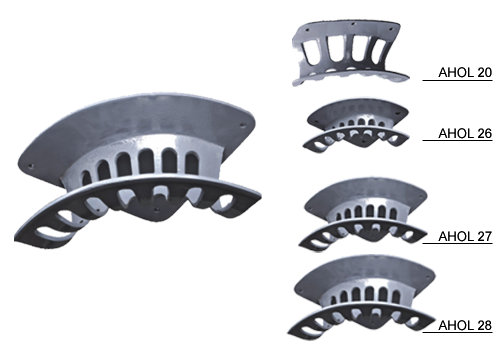 ALUMINIUM HOSE HOLDERS