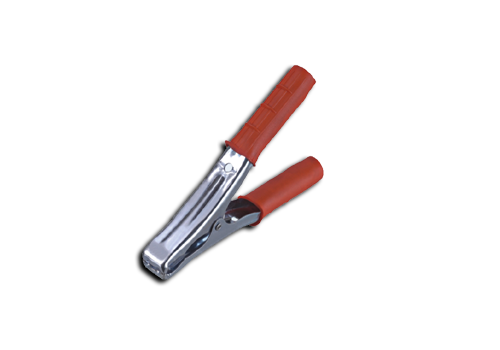 BATTERY CLAMP (RED & BLACK GRIPS)