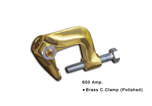 Brass C-Clamp(Polished)