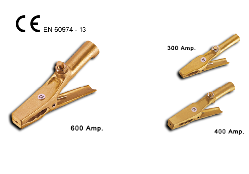 CROCODILE BRASS CLAMP